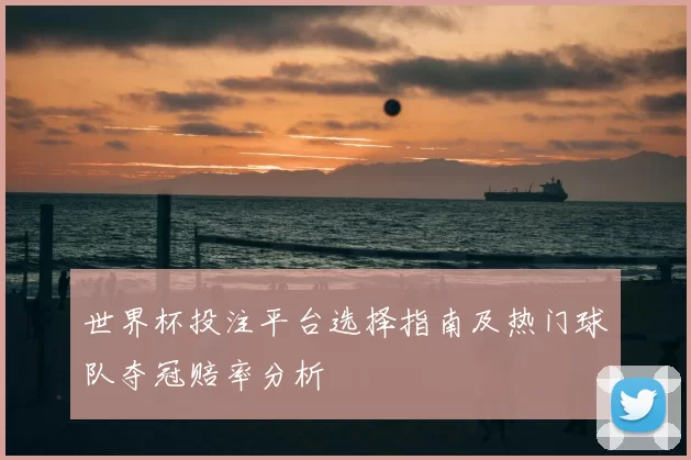世界杯投注平台选择指南及热门球队夺冠赔率分析